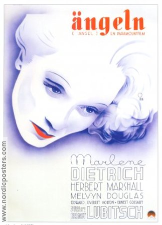 Angel 1937 poster Marlene Dietrich