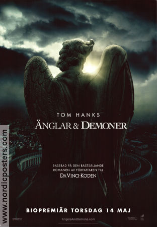 Angels and Deamons 2009 poster Tom Hanks Ron Howard