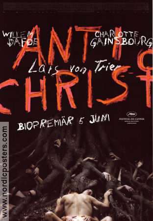 Antichrist 2009 poster Willem Dafoe Lars von Trier