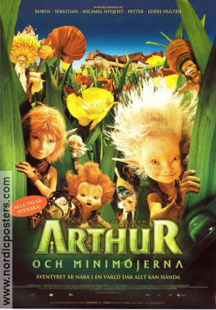 Arthur et les Minimoys 2008 poster Freddie Highmore Luc Besson
