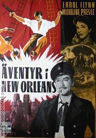 The Adventures of Captain Fabian 1951 poster Errol Flynn
