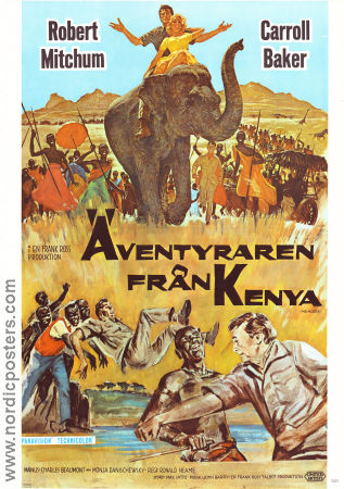 Mister Moses 1965 movie poster Robert Mitchum Carroll Baker Ian Bannen Ronald Neame Find more: Africa