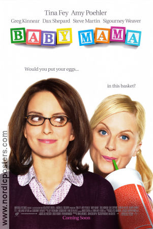 Baby Mama 2008 poster Tina Fey Michael McCullers