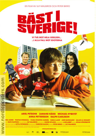 Bäst i Sverige 2002 poster Ariel Petsonk Zamand Hägg Michael Nyqvist Ulf Malmros Text: Peter Birro Skola