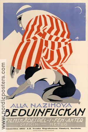 Eye for Eye 1918 poster Alla Nazimova Albert Capellani