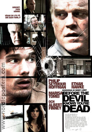 Before the Devil Knows You´re Dead 2007 movie poster Philip Seymour Hoffman Ethan Hawke Marisa Tomei Sidney Lumet