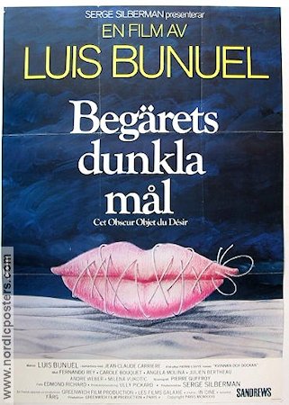 Cet Obscur Objet du Desir 1977 movie poster Fernando Rey Luis Bunuel Artistic posters