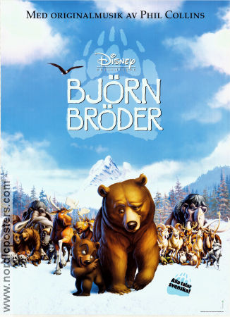 Brother Bear 2003 poster Joaquin Phoenix Aaron Blaise