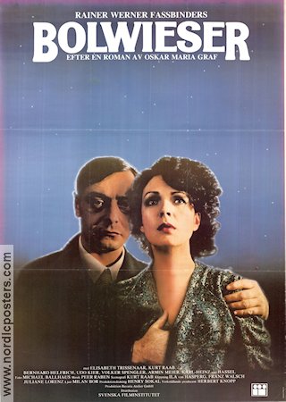 Bolwieser 1977 movie poster Elisabeth Trissenaar Kurt Raab Bernhard Helfrich Rainer Werner Fassbinder From TV