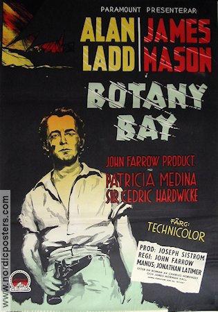 Botany Bay 1953 movie poster Alan Ladd James Mason