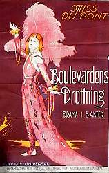 Boulevardens drottning 1923 poster Miss Du Pont