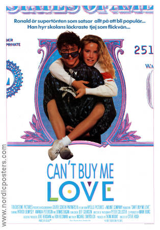 Can´t Buy Me Love 1987 poster Patrick Dempsey Steve Rash