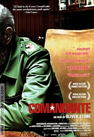 Comandante 2003 movie poster Oliver Stone Politics