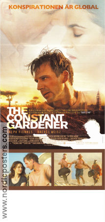 The Constant Gardener 2005 movie poster Ralph Fiennes Rachel Weisz Danny Huston Fernando Meirelles Find more: Africa