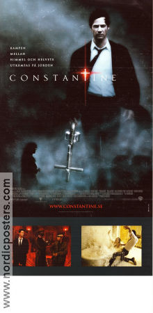 Constantine 2005 movie poster Keanu Reeves Rachel Weisz Djimon Hounsou Francis Lawrence Find more: DC Comics From comics