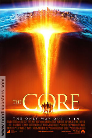 The Core 2003 poster Aaron Eckhart Jon Amiel