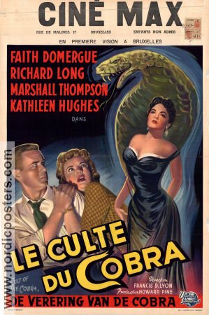 Cult of the Cobra 1955 poster Faith Domergue Richard Long Francis D Lyon