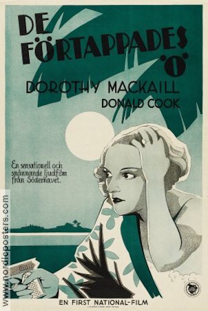 Safe in Hell 1931 movie poster Dorothy MacKaill