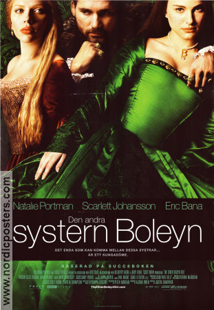 The Other Boleyn Girl 2008 movie poster Natalie Portman Scarlett Johansson Eric Bana Justin Chadwick