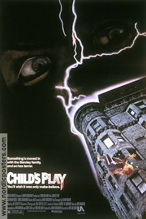Child´s Play 1988 poster Catherine Hicks Tom Holland
