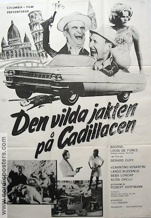 Le corniaud 1965 poster Louis de Funes Gérard Oury