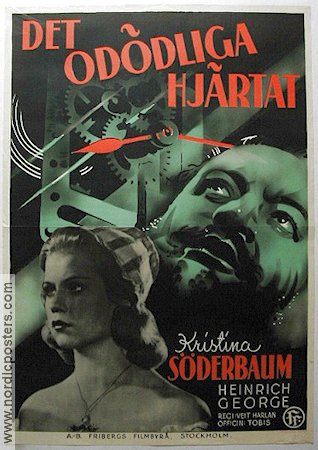 Das unsterbliche Herz 1939 movie poster Kristina Söderbaum Heinrich George