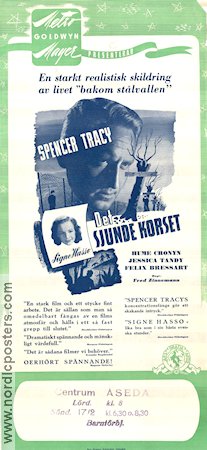 The Seventh Cross 1944 poster Spencer Tracy Fred Zinnemann