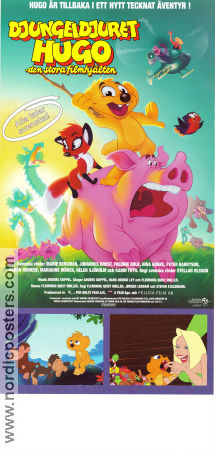 Jungledyret 2 den store filmhelt 1996 movie poster Stefan Fjeldmark Animation Denmark