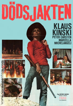E Dio disse a Caino 1970 poster Klaus Kinski Antonio Margheriti