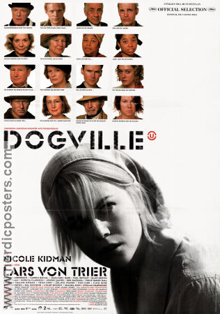 Dogville 2003 poster Nicole Kidman Lars von Trier