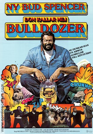Lo chiamavano Bulldoze 1978 poster Bud Spencer Michele Lupo