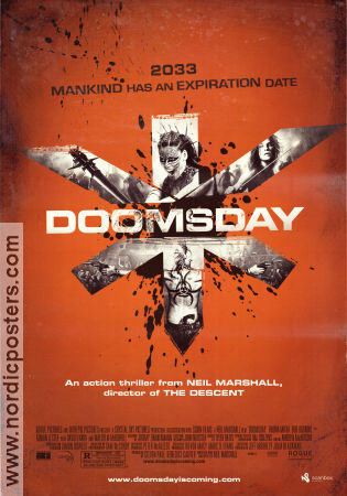Doomsday 2008 poster Rhona Mitra Neil Marshall