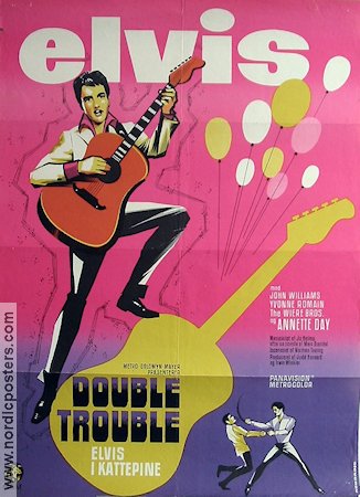 Double Trouble 1967 movie poster Elvis Presley