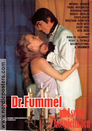 Dr Fummel und seine Gespielinnen 1970 poster Michael Cromer Robert Fackler Veronika Faber Atze Glanert