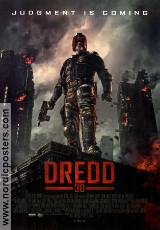 Dredd 2012 movie poster Karl Urban Olivia Thirlby Pete Travis From comics