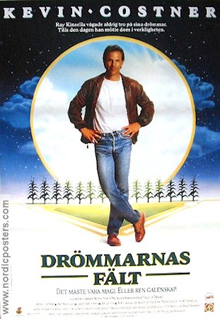 Fields of Dreams 1989 movie poster Kevin Costner Amy Madigan