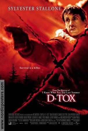 D-Tox 2001 movie poster Sylvester Stallone