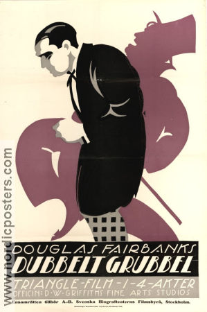 Double Trouble 1915 poster Douglas Fairbanks Christy Cabanne