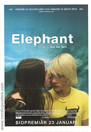 Elephant 2003 poster Alex Frost Gus Van Sant
