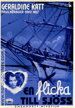 Florentine 1937 movie poster Paul Hörbiger Geraldine Katt Carl Lamac