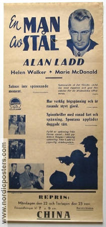 Lucky Jordan 1942 movie poster Alan Ladd Helen Walker Sheldon Leonard Frank Tuttle