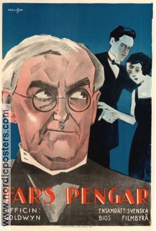 Remembrance 1922 movie poster Claude Gillingwater Kate Lester Rupert Hughes