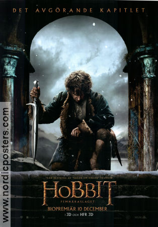 The Hobbit The Battle of the Five Armies 2014 poster Ian McKellen Peter Jackson