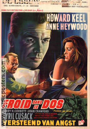 Floods of Fear 1958 movie poster Howard Keel Anne Heywood Charles Crichton