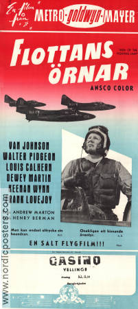 Men of the Fighting Lady 1954 movie poster Van Johnson Walter Pidgeon Andrew Marton Planes
