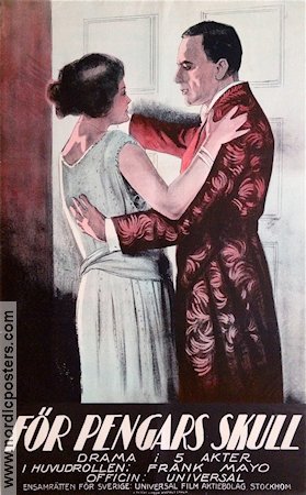 The Marriage Pit 1920 movie poster Frank Mayo