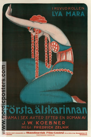 Maria Evere 1919 movie poster Lya Mara Carl Amster Frederic Zelnik