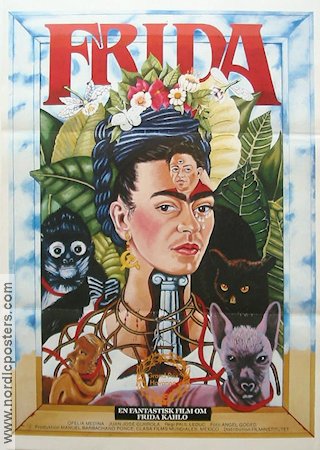 Frida naturaleza viva 1986 movie poster Ofelia Medina Country: Mexico Artistic posters