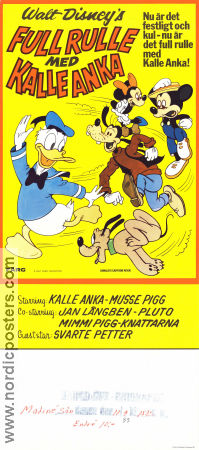 Donald´s Cartoon Revue 1981 movie poster Kalle Anka Donald Duck Animation