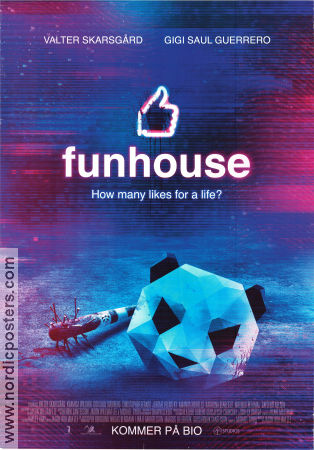 Funhouse 2019 movie poster Valter Skarsgård Khamisa Wilsher Gigi Saul Guerrero Jason William Lee